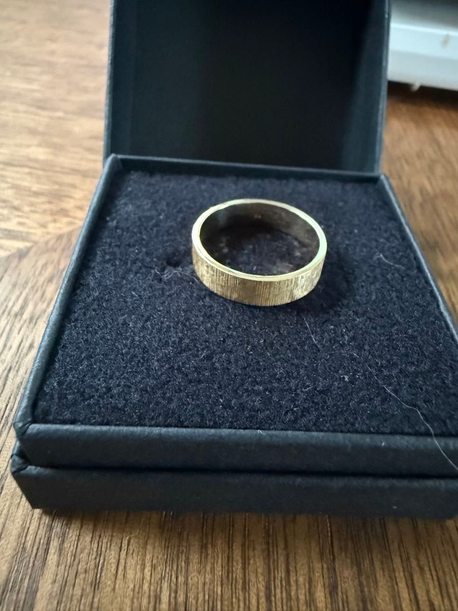 値下げタイムセール 未使用 Avaron Tree Ring/Wide K10 ヘアライン 平