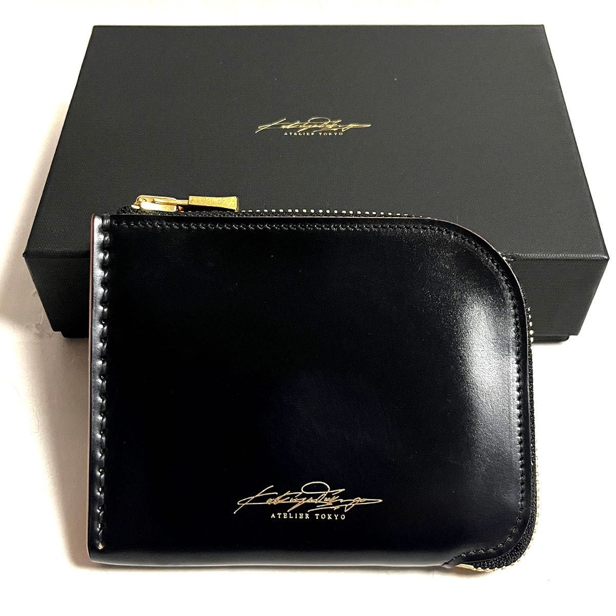 Katsuya Tokunaga L字ウォレット コードバン 財布 ROLLING DUB TRIO