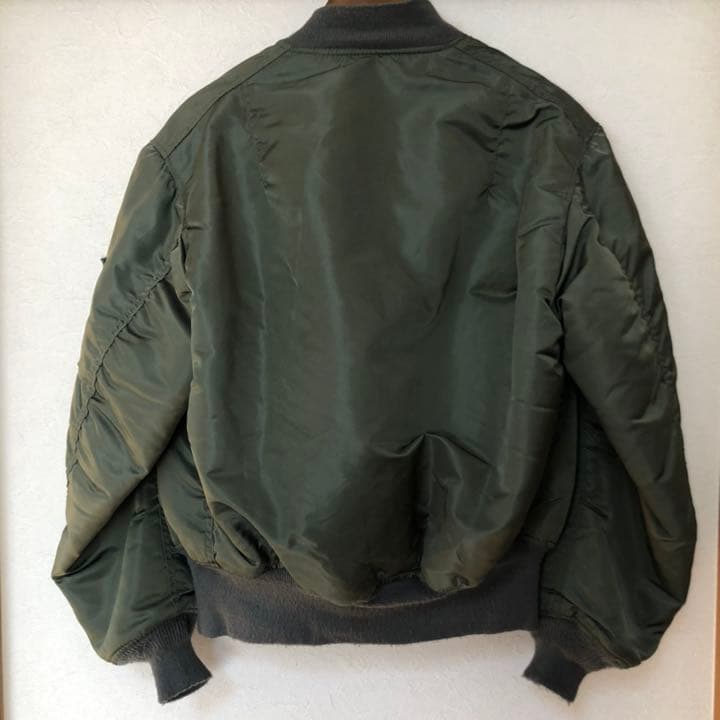 アルファ Alpha MA-1 80s 旧タグ アメリカ製 ほぼデッド Mサイズ