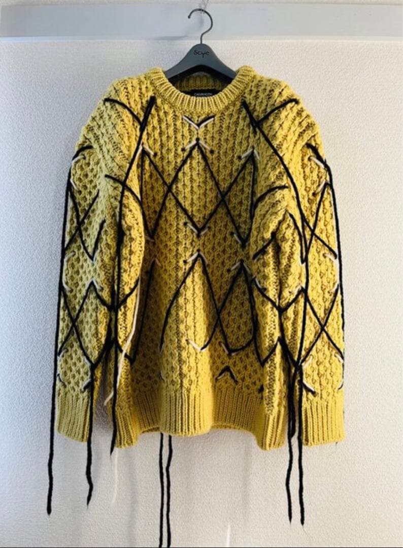 calvin klein205w39nycニットraf simonsラフシモンズ