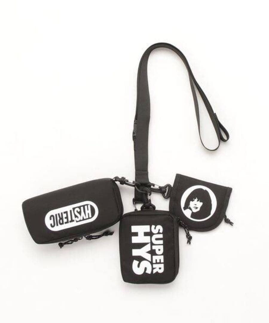 試着程度 3way HYSTERIC GLAMOUR 3連 ショルダーバッグ 試着程度 3way HYSTERIC GLAMOUR 3連 ショルダーバッグ - メルカリ